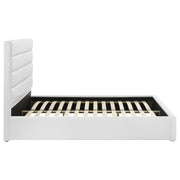 Felicity 53-inch Upholstered Queen Platform Bed White - detail 6