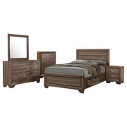 Kauffman 5-piece Queen Bedroom Set Washed Taupe - alternate view