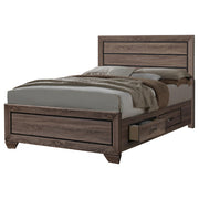 Kauffman 5-piece Queen Bedroom Set Washed Taupe - detail 3