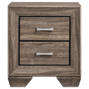 Kauffman 5-piece Queen Bedroom Set Washed Taupe - detail 5