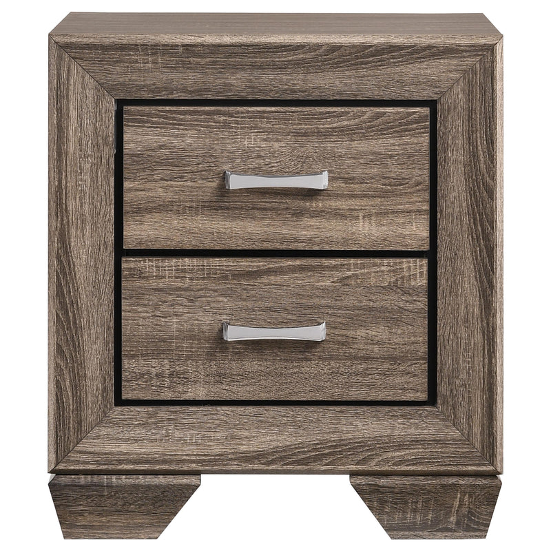 Kauffman 5-piece Queen Bedroom Set Washed Taupe - detail 5