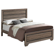 Kauffman 5-piece Queen Bedroom Set Washed Taupe - detail 3