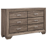 Kauffman 5-piece Queen Bedroom Set Washed Taupe - detail 7