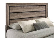 Kauffman Wood Queen Panel Bed Washed Taupe - detail 7