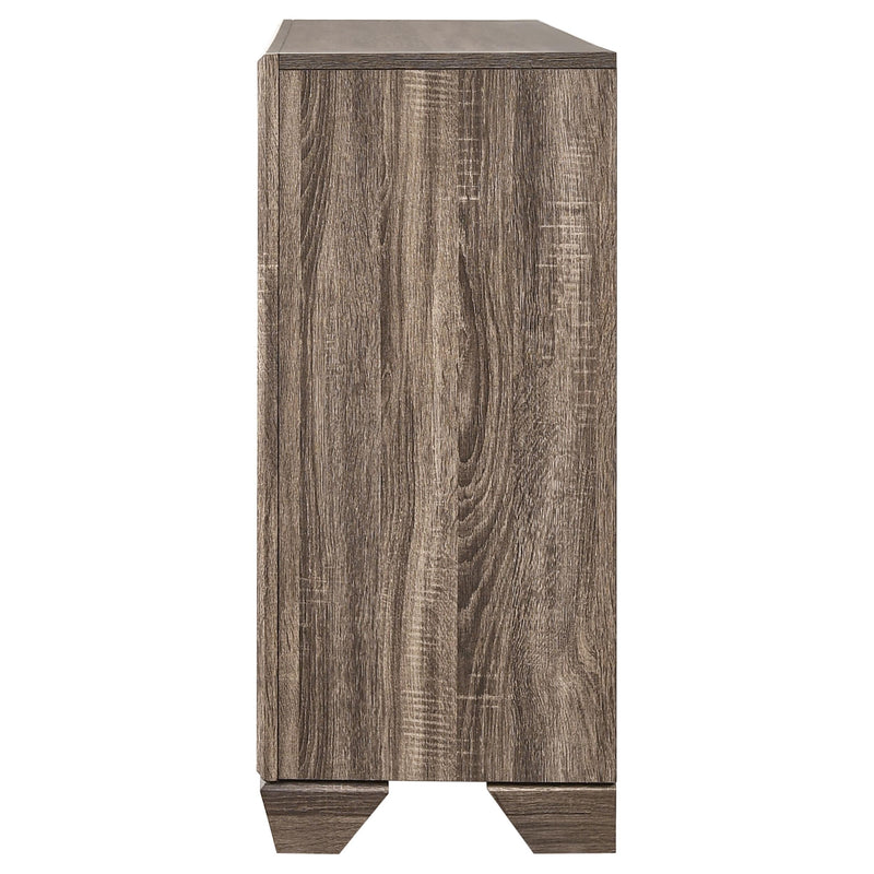 Kauffman 6-drawer Dresser Washed Taupe - detail 5