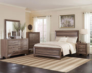 Kauffman Dresser Mirror Washed Taupe - detail 5