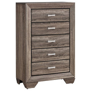 Kauffman 5-drawer Bedroom Chest Washed Taupe - alternate view