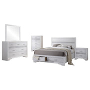 Miranda 5-piece Queen Bedroom Set White - alternate view