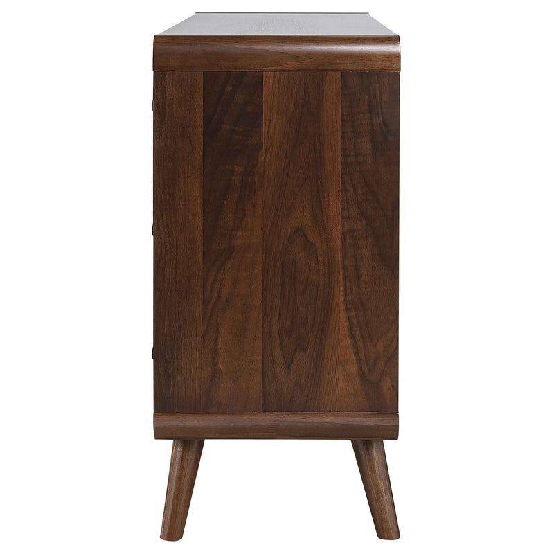 Robyn 6-drawer Bedroom Dresser Dark Walnut - detail 5
