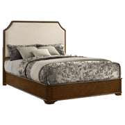 Garland 58-inch Queen Panel Bed Cream and Brown Cherry - detail 3