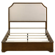 Garland 58-inch Queen Panel Bed Cream and Brown Cherry - detail 4