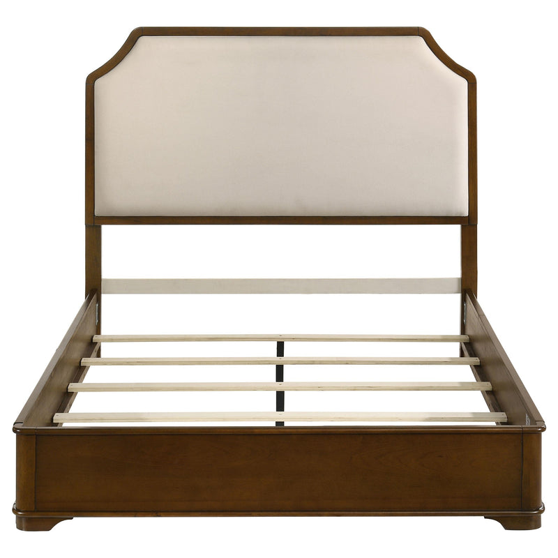 Garland 58-inch Queen Panel Bed Cream and Brown Cherry - detail 4