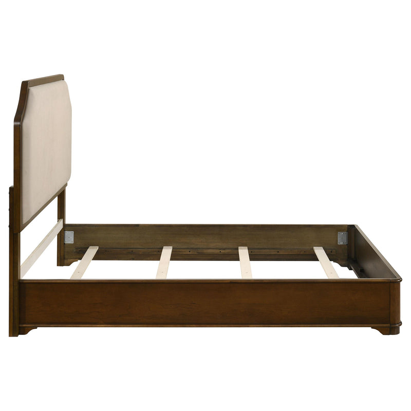 Garland 58-inch Queen Panel Bed Cream and Brown Cherry - detail 6