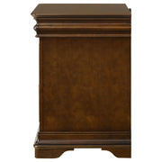 Garland 2-drawer Nightstand Bedside Table Brown Cherry - detail 5