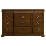 Garland 9-drawer Bedroom Dresser Cabinet Brown Cherry - detail 3