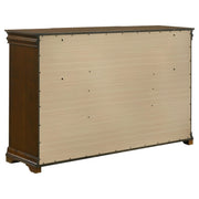 Garland 9-drawer Bedroom Dresser Cabinet Brown Cherry - detail 6