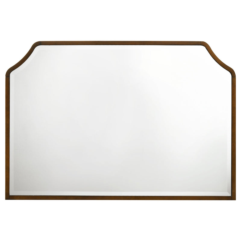 Garland Dresser Mirror Brown Cherry - detail 3