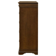 Garland 4-drawer Bedroom Chest of Drawers Brown Cherry - detail 5