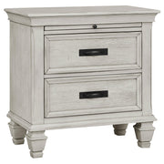 Franco 5-piece Queen Bedroom Set Distressed White - detail 5