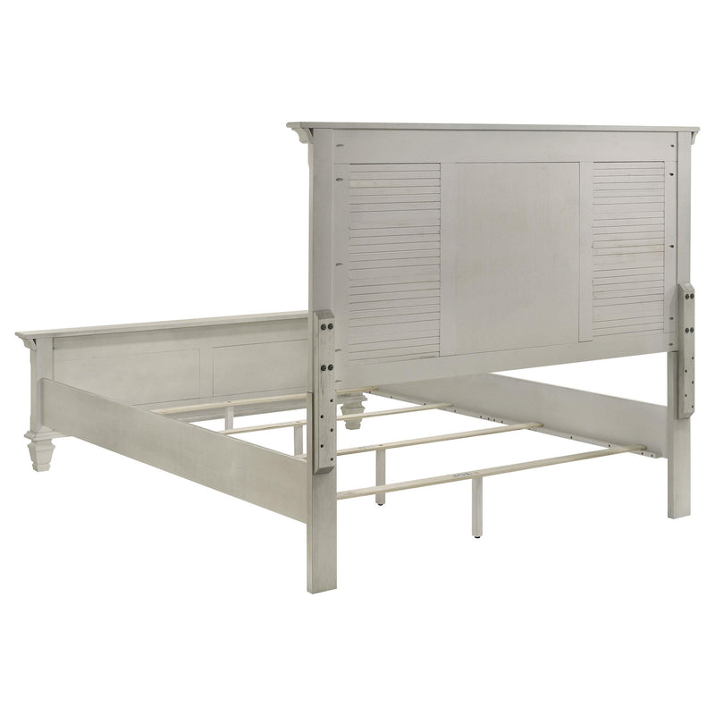 Franco 5-piece Queen Bedroom Set Distressed White - detail 4