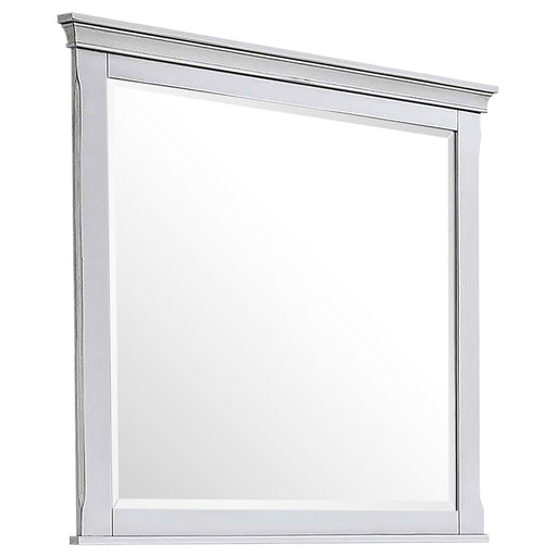 Franco Dresser Mirror Distressed White - alternate view
