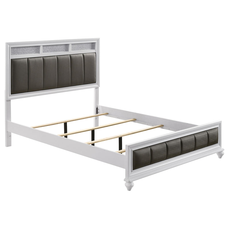 Barzini 5-piece Queen Bedroom Set White - detail 3