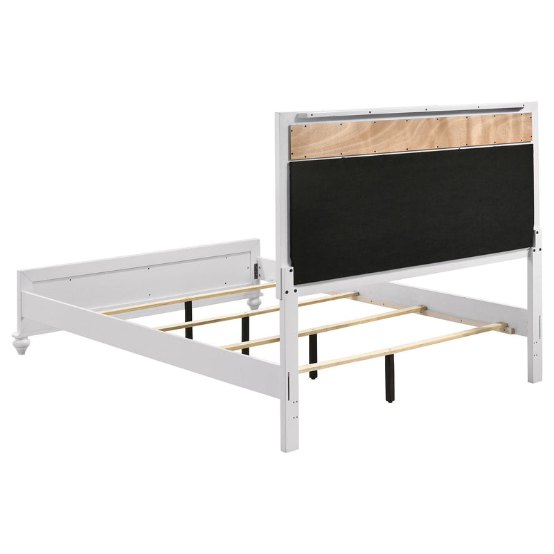Barzini 5-piece Queen Bedroom Set White - detail 4
