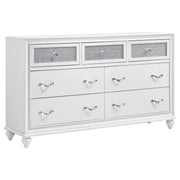 Barzini 5-piece Queen Bedroom Set White - detail 7
