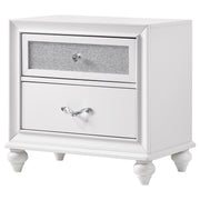 Barzini 2-drawer Nightstand White - detail 4