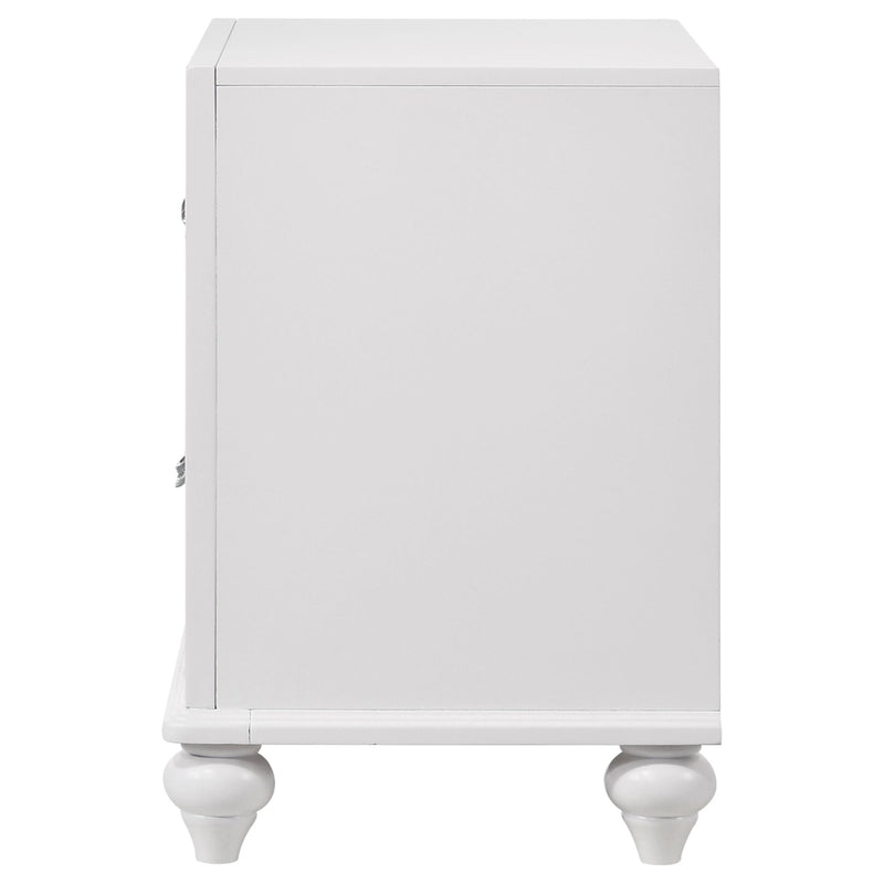 Barzini 2-drawer Nightstand White - detail 5
