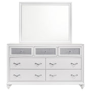 Barzini 7-drawer Dresser with Mirror White - detail 3
