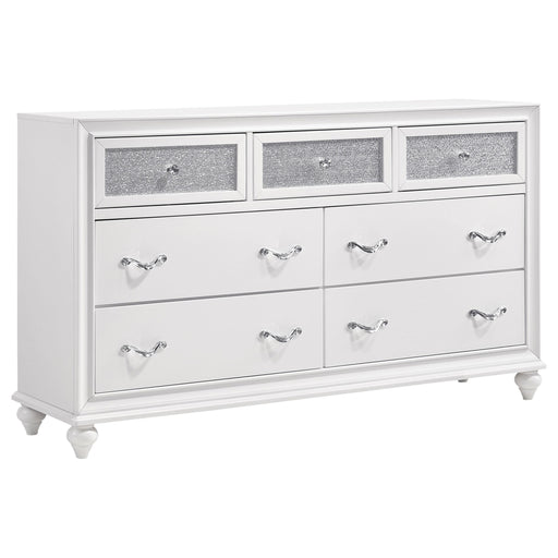 Barzini 7-drawer Dresser White - alternate view