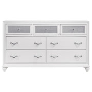 Barzini 7-drawer Dresser White - detail 3