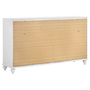 Barzini 7-drawer Dresser White - detail 6