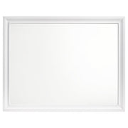 Barzini Dresser Mirror White - detail 3