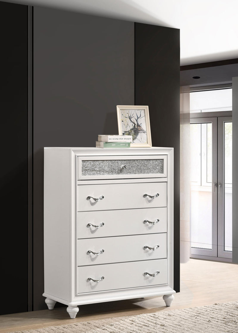 Barzini Bedroom Set (Upholstered Bed)