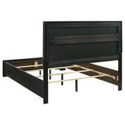Miranda 5-piece Queen Bedroom Set Black - detail 4