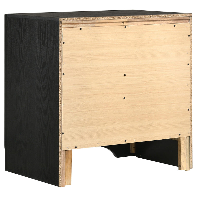 Miranda 5-piece Queen Bedroom Set Black - detail 6