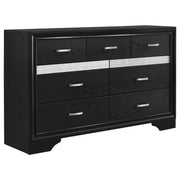 Miranda 5-piece Queen Bedroom Set Black - detail 7
