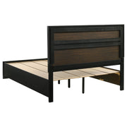 Miranda 5-piece Queen Bedroom Set Black - detail 4