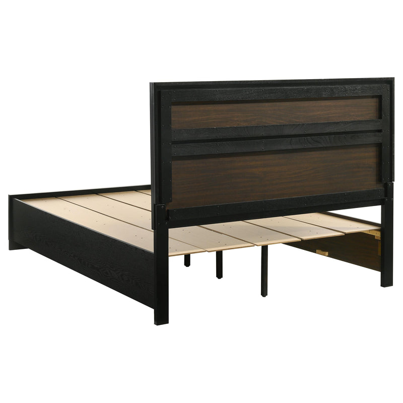 Miranda 5-piece Queen Bedroom Set Black - detail 4