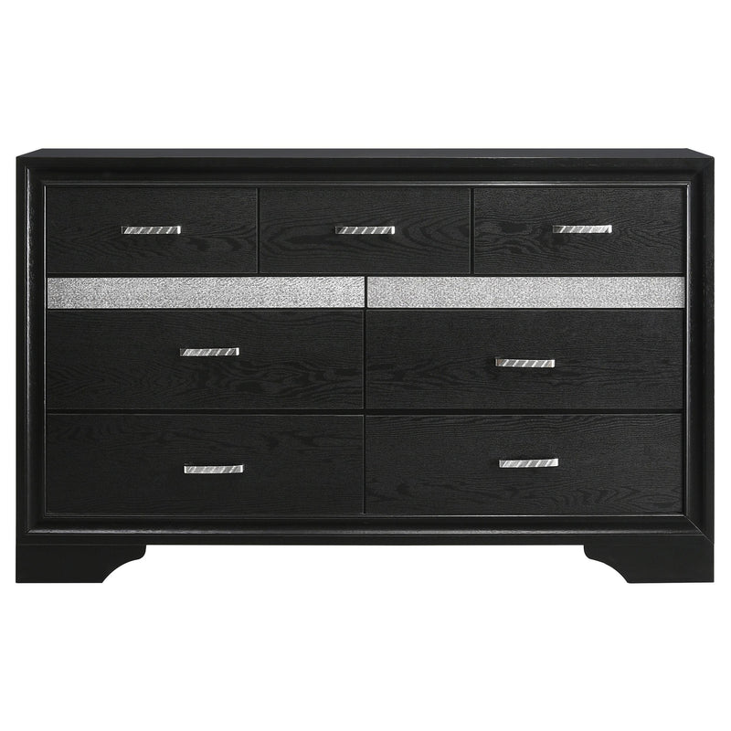 Miranda 9-drawer Dresser Black - detail 3