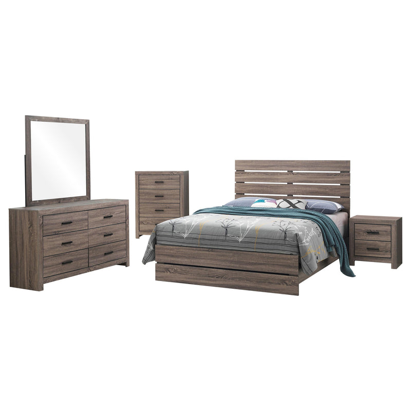 Brantford 5-piece Queen Bedroom Set Barrel Oak - alternate view