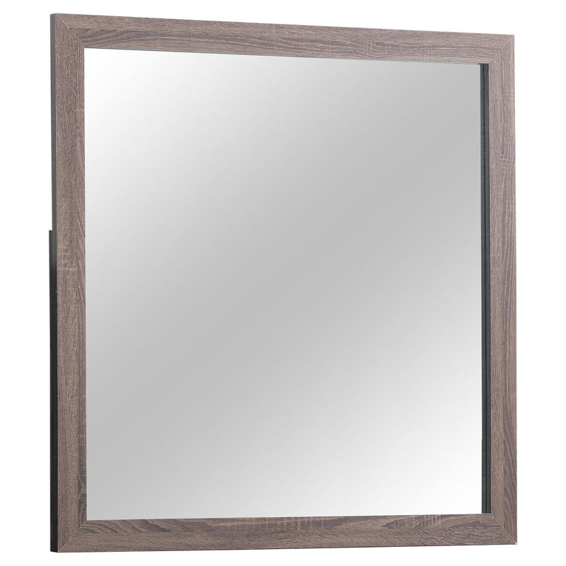 Brantford Dresser Mirror Barrel Oak - alternate view