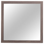 Brantford Dresser Mirror Barrel Oak - detail 3
