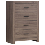 Brantford 4-drawer Bedroom Chest Barrel Oak - alternate view