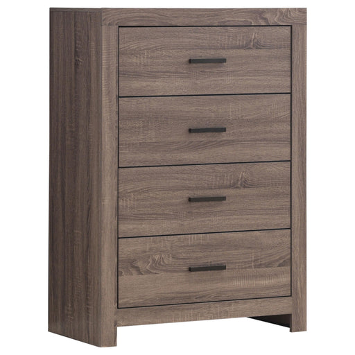 Brantford 4-drawer Bedroom Chest Barrel Oak - alternate view