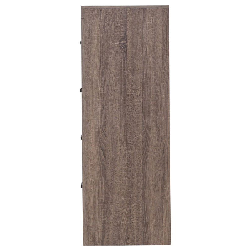 Brantford 4-drawer Bedroom Chest Barrel Oak - detail 5