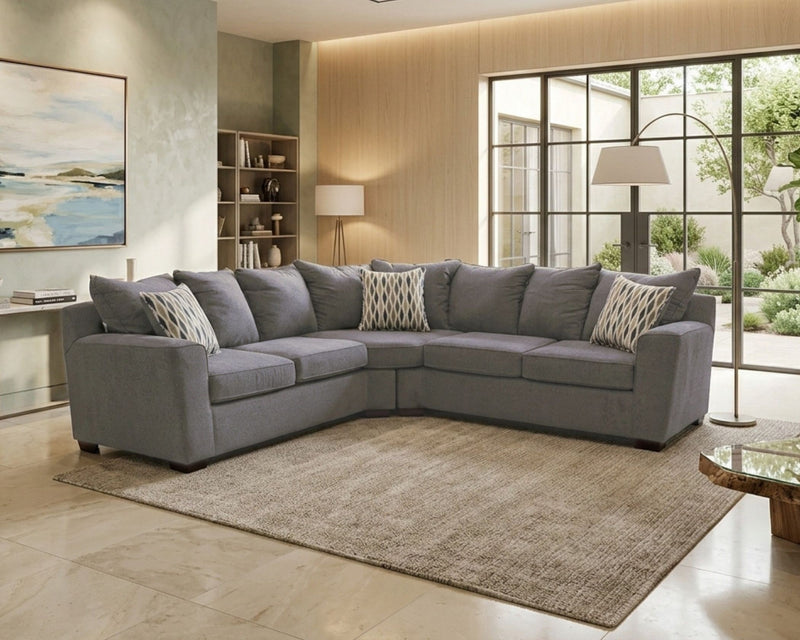 Harris Grey Sectional