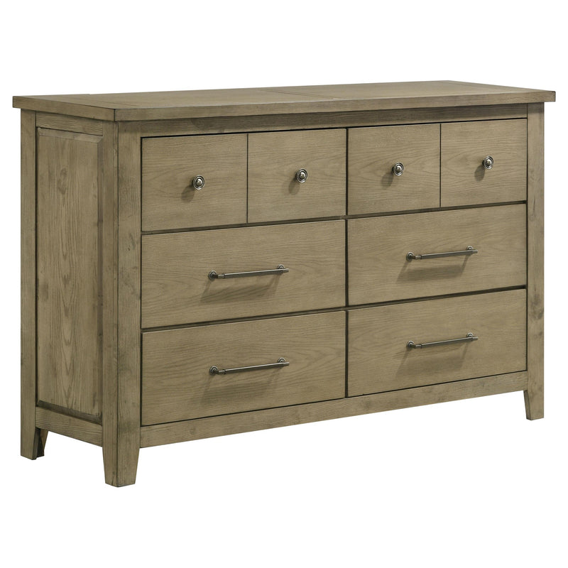 Hazlewood 5-piece Queen Bedroom Set Vineyard Oak - detail 7